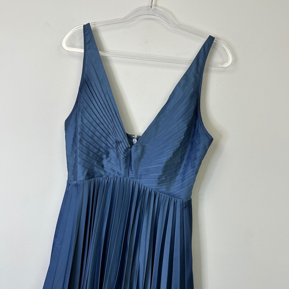Abercrombie Fitch Giselle Pleated Mini Dress Women's Medium Cocktail Going Out - Picture 4 of 11